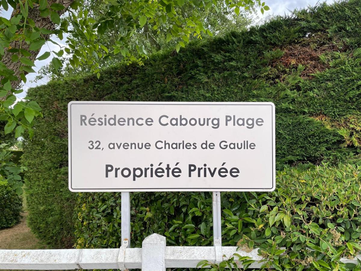 Cabourg plage à 200m plage Exterior foto