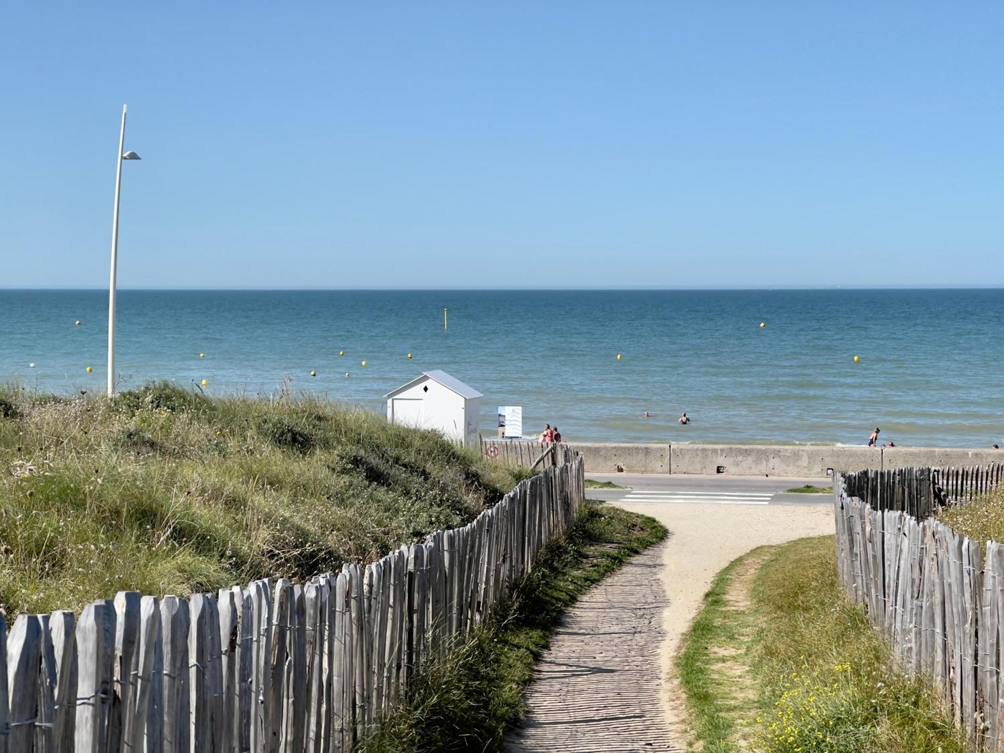 Cabourg plage à 200m plage Exterior foto