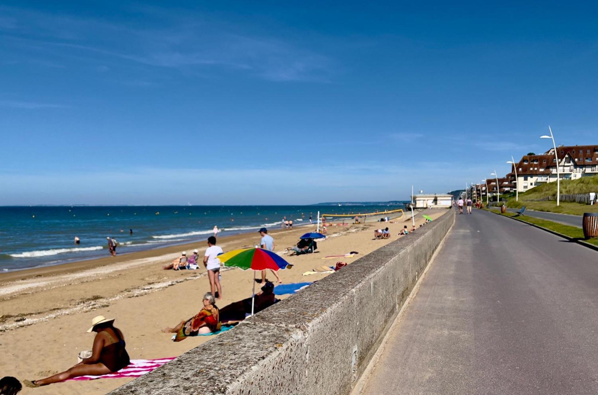 Cabourg plage à 200m plage Exterior foto